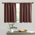 RYB HOME Rod Pocket Blackout Curtains by RYBHOME