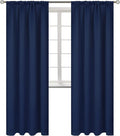 BGment Rod Pocket Blackout Curtains 84 Inches Long by BGment