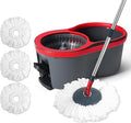 360° Spin Mop and Bucket Set Quick-Dry Technology, Mop and Bucket by woodinventor