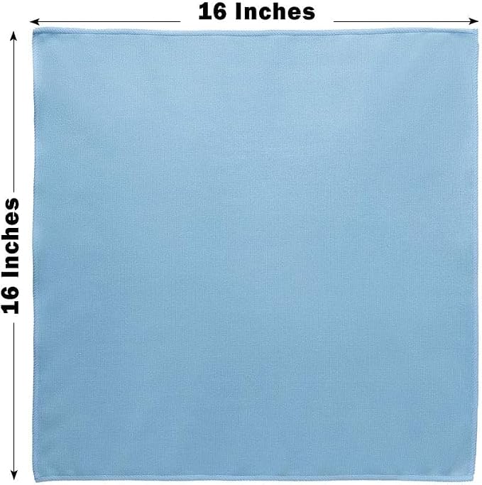 KLNYOO Microfiber Glass Cleaning Cloths Lint Free Streak Free Quickly and - Image 4