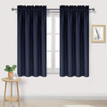 DWCN Navy Room Darkening Blackout Curtains by DWCN