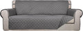 PureFit Reversible Quilted Sofa Cover, Water Resistant Slipcover Furniture by PureFit