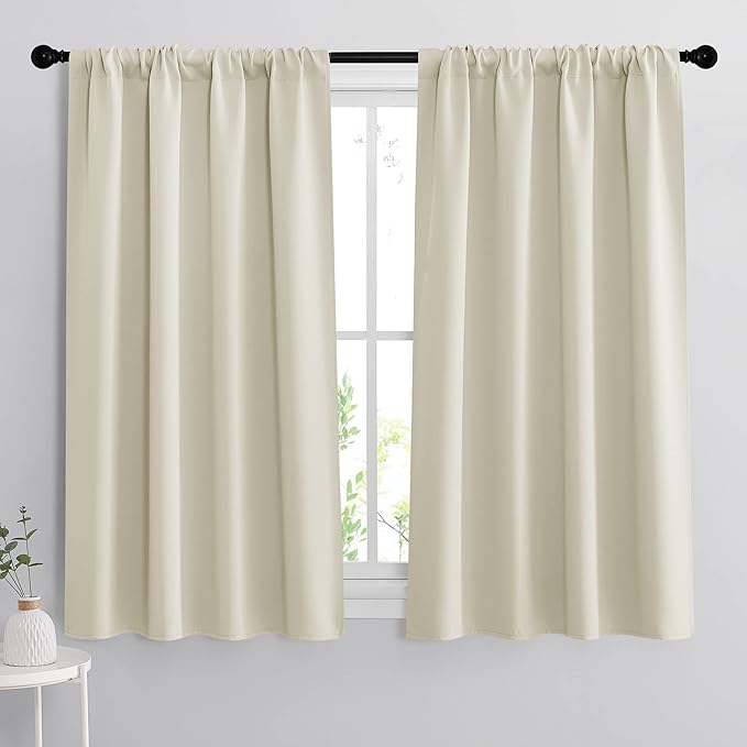 RYB HOME Blackout Curtains for Living Room Thermal Insulated Privacy Solar by RYBHOME