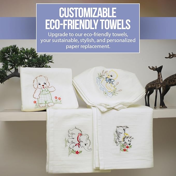 WHITEWRAP Flour Sack Towels| TeaTowel - Image 5