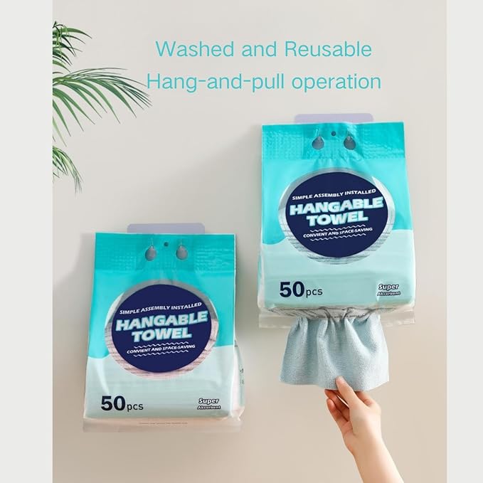 Microfiber Cleaning Cloths 100 Pack Microfiber Towels Hanging Bags 8.7x8.7 in - Image 7