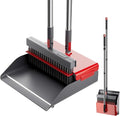 Broom with Dustpan Combo Set 180 Degree Rotating Broom Set with Comb Teeth by UPRefine