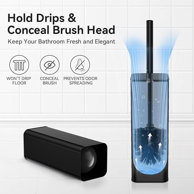DOWRY Toilet Bowl Brush and Holder - Image 5