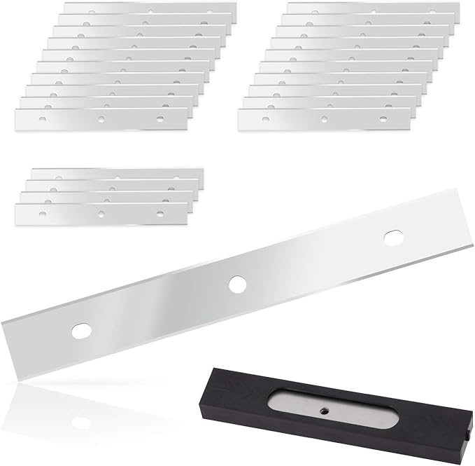 EHDIS 6 inch Razor Blades Paint Scraper Replacement Stainless Steel Blades by EHDIS