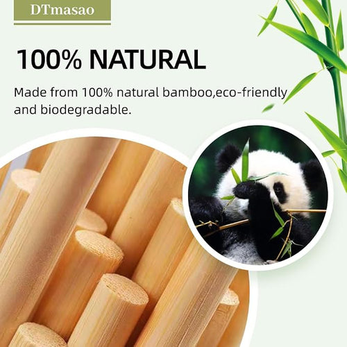 1/2 x 6 Inch 100 PCS Dowel Rods Wood Sticks Wooden Dowel Rods - Image 2
