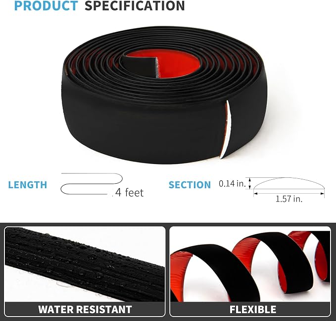 Art3d Self Adhesive Vinyl Floor Transition Strip, Laminate Strip Flat Divider - Image 4