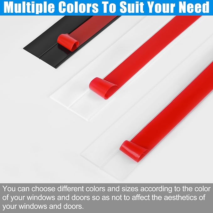 Draft Seal Tape for Doors and Windows 2 in x 40 Ft Silicone Weather Stripping - Image 4
