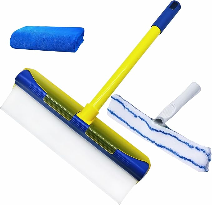 Recyclable Silicone Window Squeegee Kit, Aqua Blade Window Squeegee Kit by Unknown