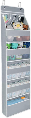 Univivi 6-Shelf Over Door Hanging Organizer Fabric Baby Door Storage by Univivi