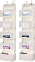 5-Shelf Over The Door Hanging Organizer by MAXHouser