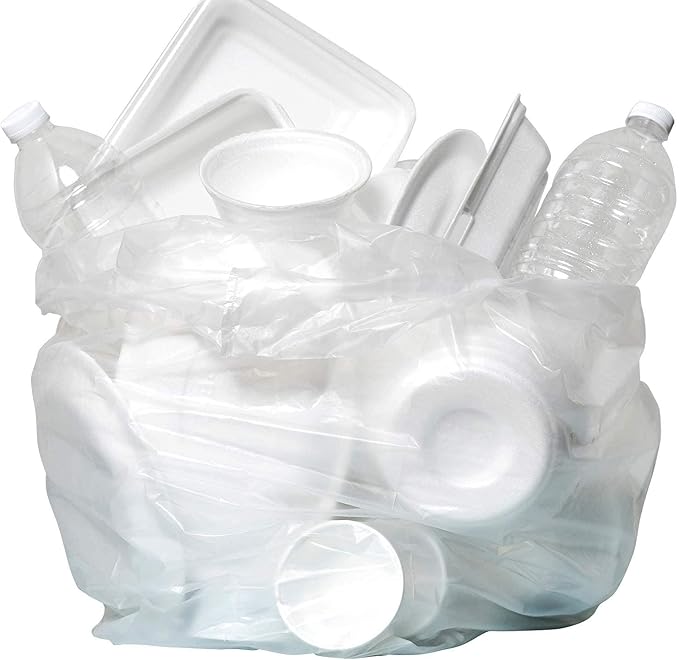 Aluf Plastics High Density Trash Bags, 60 Gallon, 14 Micron, - Image 4