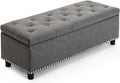 BELLEZE 47" Storage Ottoman, Storage Bench by BELLEZE