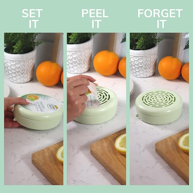 Citrus Magic Odor Absorbing Solid Air Freshener Fresh Citrus - Image 5