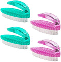 Handle Grip Nail Brush for Cleaning Fingernails Hands & Under Nails, Stiff by AMERWASHPLUS