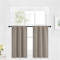 RYB HOME Small Curtains Blackout by RYBHOME