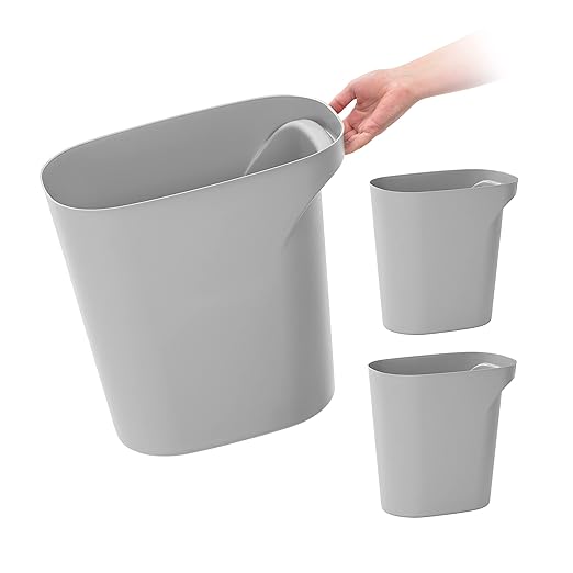 IRIS USA Small Trash Can Wastebasket by IRISUSA