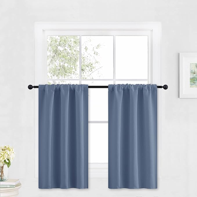 RYB HOME Short Blackout Curtains by RYBHOME