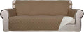 PureFit Reversible Quilted Sofa Cover, Water Resistant Slipcover Furniture by PureFit