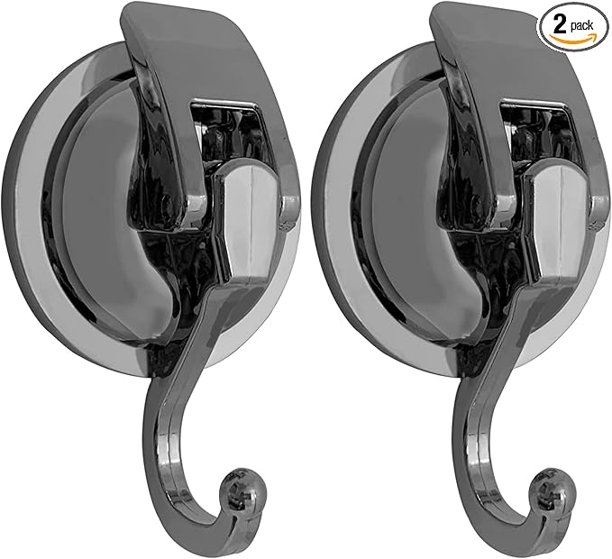 Heavy Duty Suction Cup Hooks for Shower, Bathroom Robe by YSSILADI