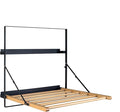 TOMACE Wall Mounted Clothes Drying Rack Laundry Drying Rack Collapsible by TOMACE