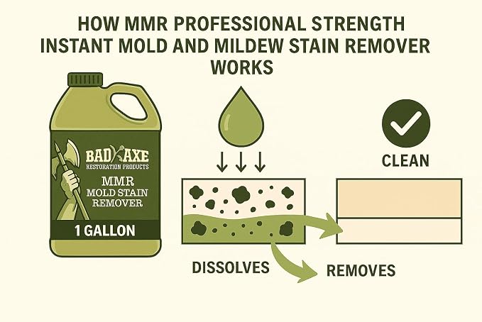 Bad Axe MMR Instant Mold Stain and Mildew Stain Remover - Image 4