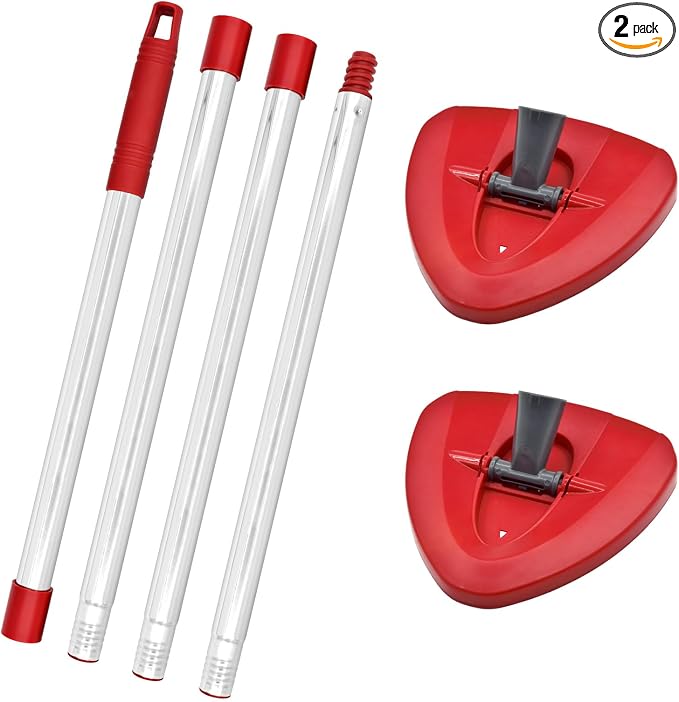Mop Handle for O Cedar, 2 Spin Mop Base for Ocedar, Mop Stick Pole Handle by Unknown