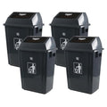 Readsky 13 Gallon Plastic Kitchen Trash Can by Readsky