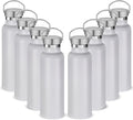 Neihepal 20 oz Insulated Water Bottles Bulk 8 Pack, Stainless Steel Double Wall by Neihepal