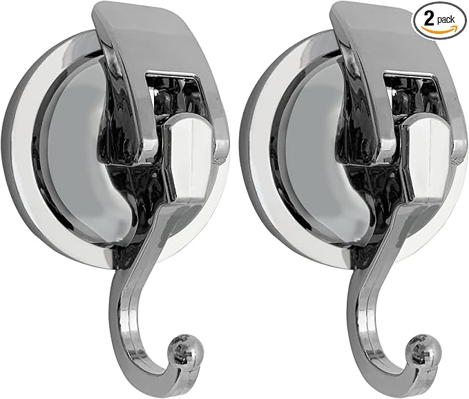 Heavy Duty Suction Cup Hooks for Shower, Bathroom Robe by YSSILADI