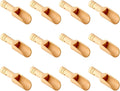 12pcs Mini Wooden Spoons，Mini Bamboo Spoons by Golden+Pearl