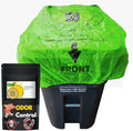 32 Gallon Trash Can Cover Odor Eliminating Bag by TrashSmellBuster