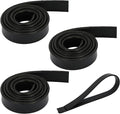 4 Rolls Rubber Replacement Blades, 41 Inch Squeegee Blade x3, 18 Inch x1 by Audoloku