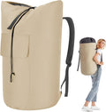 Heavy Duty Laundry Bag 115L, Sturdy Laundry Backpack Bag Extra Large, Dorm Room by Azhido