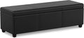 SIMPLIHOME Avalon 54 inch Wide Contemporary Rectangle Extra Large Storage by SimpliHome