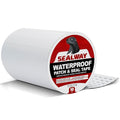 White RV Roof Sealant Tape, UV-Resistant, Weatherproof Patch by Unknown