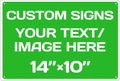 Personalized Aluminum Weatherproof Metal Signs by Repaly