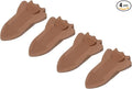 uxcell 4 Pcs Door Stoppers for Bottom of Door, Rubber Stackable Door Stopper by uxcell