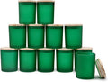 Thick Candle Jars for Making Candles 12 Pcs, 7 OZ Empty Jars by Showin