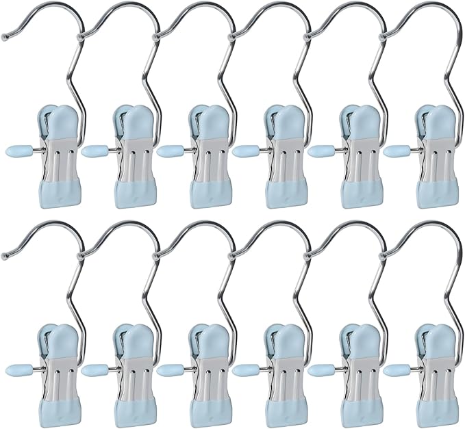 15/30Pcs Upgrade Double Head Clamp Dipped Clothespin by Unknown