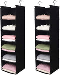 MAX Houser 6 Tier Shelf Hanging Closet Organizer, Closet Hanging Shelf by MAXHouser