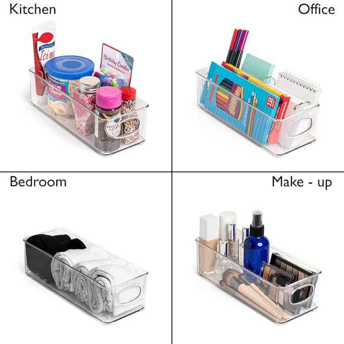 CLEARSPACE Plastic Pantry Organization and Food Storage Bin – Great Kitchen - Image 5