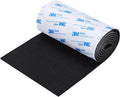 Felt Furniture Pads, Non Slip Self Adhesive Cuttable Furniture Pads Black Heavy by VOCOMO