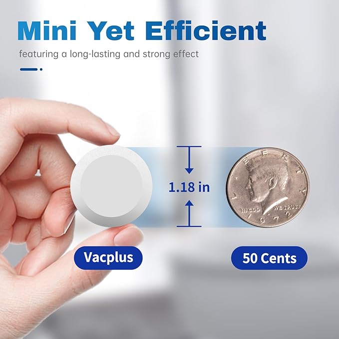 Vacplus Toilet Bowl Cleaner Tablets 30 PACK, Automatic Toilet Bowl Cleaners - Image 2