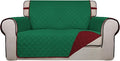PureFit Reversible Quilted Sofa Cover, Water Resistant Slipcover Furniture by PureFit