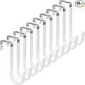 FYY Over The Door Hooks, 10 Pack Door Hangers Hooks by FYY