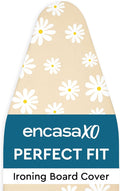 Encasa XO Ironing Board Cover and Pad 42"x14" by EncasaXO